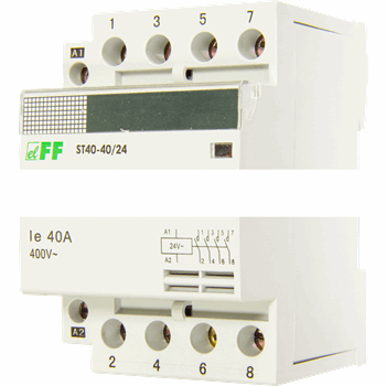 Контактор модульный ST-40-40/24