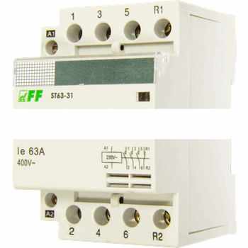 Контактор модульный ST-63-31