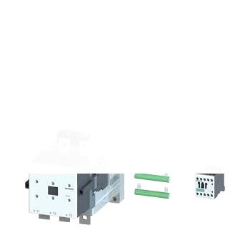 Контактор типоразмер 10 2п AC-3 132кВт 400/380V 2НО+1НЗ уставки 0.7-1.25X варистор катушка DC 24V