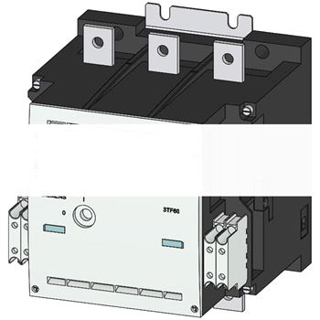 Контактор типоразмер 14 3п AC-3 450кВт 400/380V (690V) 3НО+3НЗ мостовой выпрямитель 3TC44 катушка AC 110 до 120V 50/60Гц