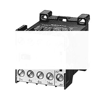 Контактор типоразмер S00 3п AC-3 4кВт/400В монтаж винтами 10E (1НО) DC 24В