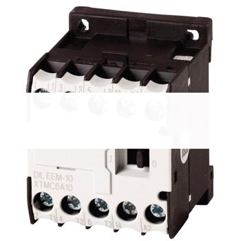 Мини-контактор, 6.6 А, 1НО, 24 В DC,  DILEEM-10-G(24VDC)