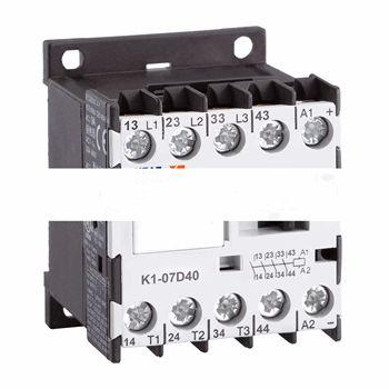 Мини-контактор релейный OptiStart K1-07D22=24DC-VS