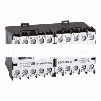 Мини-контактор реверсивный OptiStart K1W-12D00-40MC-230AC