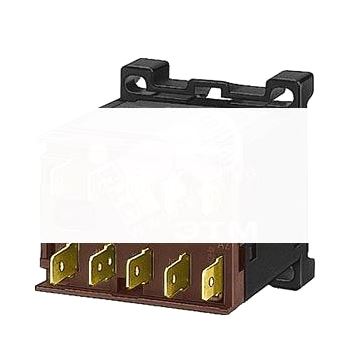 MINIATURE КОНТАКТОР ПЛОСКИЕ КОНТАКТЫ, 2НО+2НЗ ЗАЩЕЛКИВАЮЩИЙСЯ МОНТАЖ TOP-HAT RAIL DC MAGNETIC SYSTEM 110 V DC