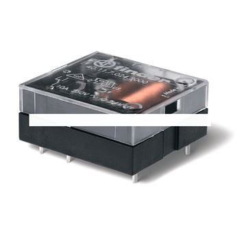 Миниатюрные PCB-реле, Плоские, выводы с шагом 3.5мм, AgCdO, 1CO 16A, катушка DC Конфигурация с контактами NO