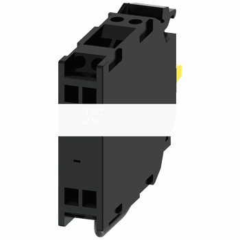 Модуль контактный 1нз контакт контроля монтажа пружинные клеммы для монтажа на держателе актуатора