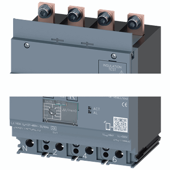 МОДУЛЬ УЗО RCD320 БАЗОВЫЙ ТИП УЗО ТИП A УСТАНОВКА СНИЗУ РЕГУЛИР. 0,03...5A ПРИ 50/60 ГЦ МГНОВЕН. СРАБАТЫВАНИЕ 4-ПОЛ. IN=160A