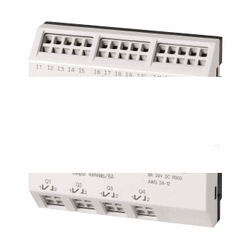 Модуль ввода/вывода 24В DC для MFD-CP8/CP10 12DI(4 AI) 4DO реле, MFD-R16