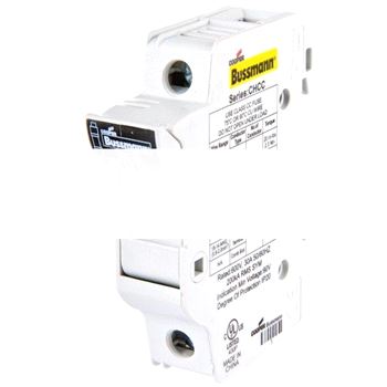 Модульный держатель-разъединитель, 2P 10X38, 30A 600V класс CC, индикация