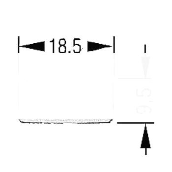 ПЛАСТИНА ДЛЯ НАДПИСИ ДЛЯ 3SB2 AUS