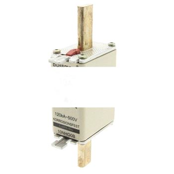 Предохранитель NH 10A 500V GL/GG  0, двойная индикация