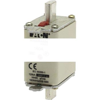 Предохранитель NH 160A 660V GL/GG  00, двойная индикация