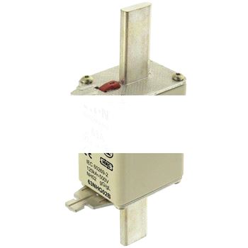 Предохранитель NH 63A 500V GL/GG  02, двойная индикация