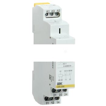 Промежуточное реле OIR 2 конт (8А). 230 В AC