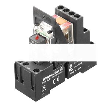 Реле безопасности RCMKIT 24VDC 2CO LED GN