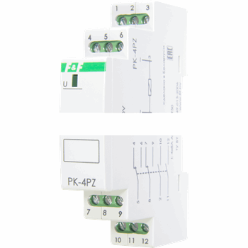 Реле электромагнитное PK-4PZ 12