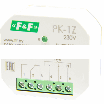 Реле электромагнитное РК-1Z-230