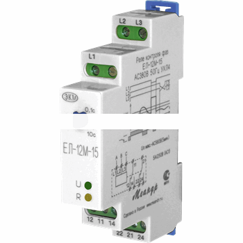 Реле контроля фаз ЕЛ-12 380В 50Гц