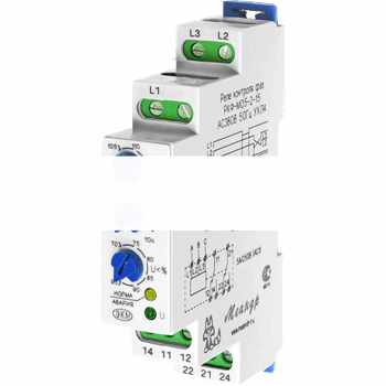 Реле контроля фаз РКФ-М05-2-15 AC380В (РКФ-М05-2-15 AC380В)