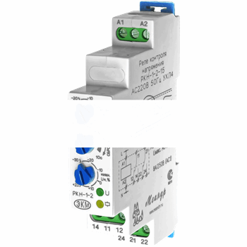 Реле контроля напряжения РКН-1-2-15 220В~ УХЛ 4 (РКН-1-2-15 220В~)