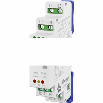 Реле контроля напряжения РКН-3-20-15 АС230В/AC400ВУХЛ4