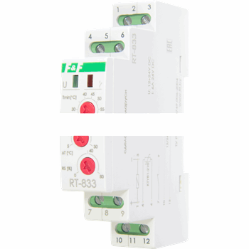 Реле контроля температуры RT-833Реле контроля температуры RT-833