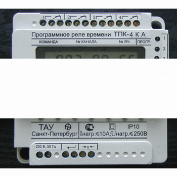Реле времени 1 секунда-1000 часов ТПК-4КА 220В AC 4-канальное (ТПК-4КА 220В~)