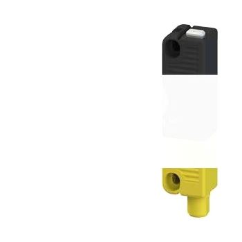 RFID NON-CONTACT SAFETY SWITCH RECTANGULAR 25MM X 91MM, FAMILY-CODED WITH M12 CONNECTOR 8-POLE AND MAGNETIC LATCHING DELIVER