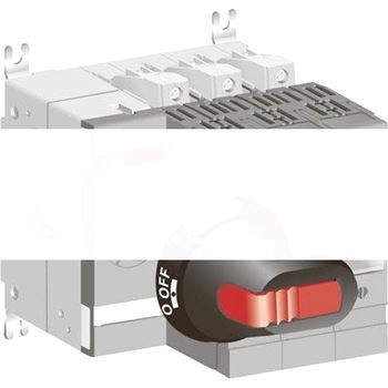 Рубильник OS32GD22FP с ручкой под предохранители DIN-000