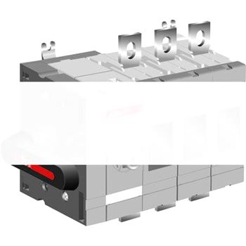 Рубильник OT400ES04K до 400А 4-полюсный бок. управление (в сборе)