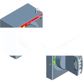 Рукоятка поворотная установка на дверцу RHE T1-T2-T4