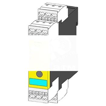 SIGUARD SICHERHEITSKOMB ELEKTRONIK СТАНДАРТGERAET 22,5 MM ZEITVERZOEGERT 1FK UNVERZOEGERT 1FK VERZOEGERT TV= 300 SEC. ПРУЖИН