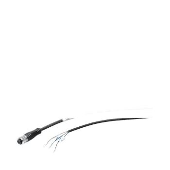 SIMATIC RF200 IO-LINK CONNECTING CABLE, PREASSEMBLED, BETWEEN IO-LINK MASTER A. READER, M12 4 WIRE AND OPEN END, PUR, LENGTH