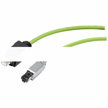 SIMATIC RF600 CONNECTING CABLE ETHERNET L10 CROSSED, BETWEEN RF600 READER AND PC IP65 AM RF600 READER LENGTH 10M NOT FOR RF6