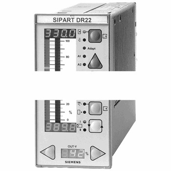 SIPART DR22 АППАРАТНЫЙ ПИД-РЕГУЛЯТОР, ПИТАНИЕ AC 230/115V, 3 АНАЛОГОВЫХ ВХОДА 0/4 .. 20 MA ИЛИ 0/2-10 V, 3 АНАЛОГВЫХ ВЫХОДА