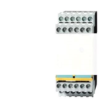 SIRIUS SAFETY RELAY  WITH REL.AND EL.ENABLING CIRC., DC 24V, 45.0MM, SCREW CONNECTION,  ENAB.CIRC.NON-DELAYED: 2S,  ENAB.CIR