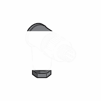 Соединитель M12  XZCC12MCM50B