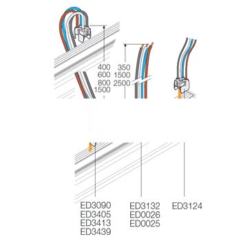 Соединитель с 4 проводниками L1/L2/L3/N 16A