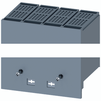 TERMINAL COVER LONG FOR PLUG-IN SOCKETS ACCESSORY FOR: CIRCUIT BREAKER, 4 POLE 3VM 160