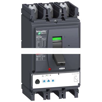 Выключатель автоматический 320А 50кА NSX400N MICROLOGIC 2.3 3P3D электронный расцепитель