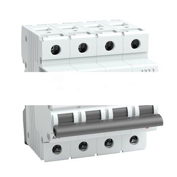 Выключатель автоматический AV-6 4P 20A (D) 6кА AVERES