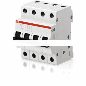 Выключатель автоматический четырехполюсный 4А С SH204 6.0кА (SH204 C 4)