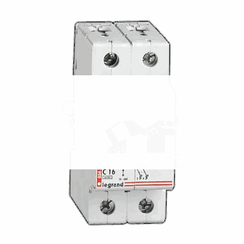 Выключатель автоматический двухполюсный 20А C DX3-E 6кА