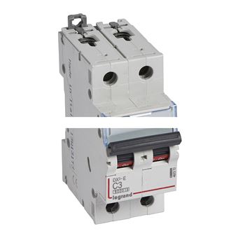 Выключатель автоматический двухполюсный 3А C DX3-E 6kA/6kА