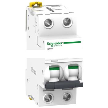 Выключатель автоматический двухполюсный 40А B iC60N 6кА