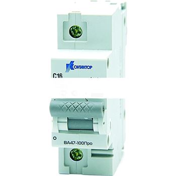 Выключатель автоматический двухполюсный 40А С ВА47-100Про 10kA
