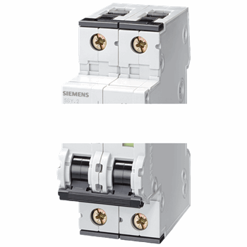 Выключатель автоматический двухполюсный 6А B 400В АС/220В DC 10кА Выключатель автоматический двухполюсный 6А B 400В АС/220В DC 10кА