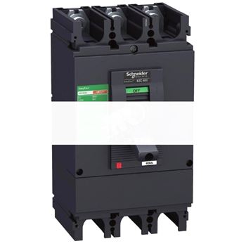 Выключатель автоматический EZC400 50 KA/415В 3П/3T 350A