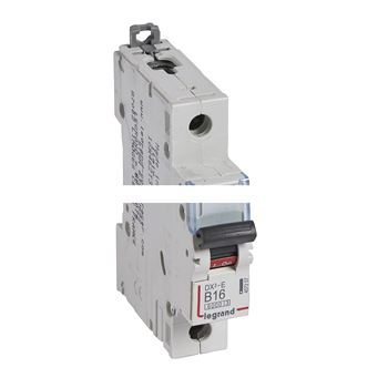 Выключатель автоматический однополюсный 16А B DX3-E 6кА